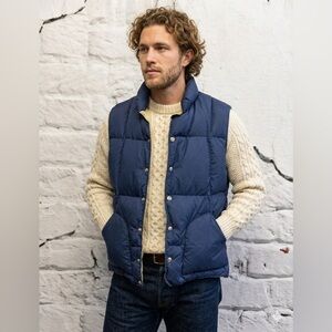 Sierra Designs Vintage 70s 80s Puffer Vest Oakland California Goose Down Retro